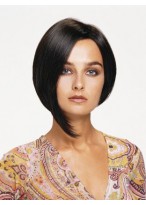 Chin Length Bob Style Lace Front Human Hair Wig 