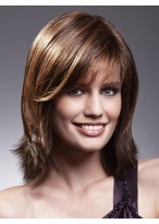Textured Layers Remy Hair Lace Front Wig 