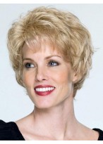 Short Waves Capless Remy Hair Wig 