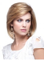 Short Straight Human Hair Bob Wig 