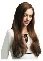 Long Straight 100% Remy Human Hair Wig 