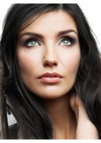 Human Hair Lace Straight Wig 