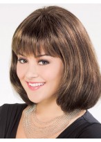 Capless Remy Human Hair Silky Wavy Wig 