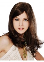 Remy Hair Full Lace Straight Wig 