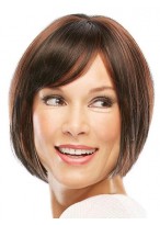 Short Capless Straight Wig 