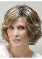 Brilliance Mid-Length Wavy Full Lace Human Hair Wig 