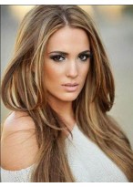 Middle Part Remy Human Hair Lace Front Wig 