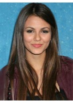 Lace Front Human Hair Silky Straight Wig 