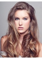 New Style Lace Front Wavy Human Hair Wig 