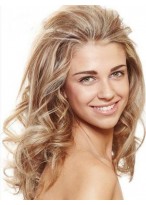 Front Lace Long Wave Human Hair Wig 