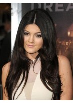 Black Wavy Human Hair Lace Front Wig 