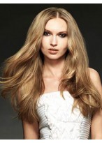 Middle Part Straight Lace Front Wig 