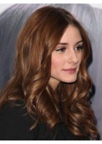 Long Nice Wavy Human Hair Lace Front Wig 