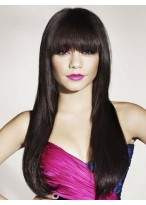 Extra Long Straight Capless Human Hair Wig 