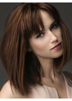 Human Hair Lovely Straight Lace Front Wig 