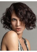 Wavy Human Hair Lovely Lace Front Wig 