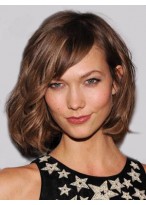 Charming Wavy Human Hair Lace Front Wig 