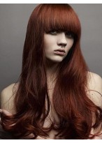 Capless Human Hair Wavy Wig 