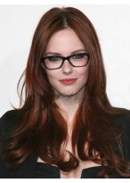 Long Wavy Prefect Human Hair Lace Front Wig 