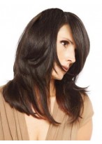 Straight Long Capless Human Hair Wig 