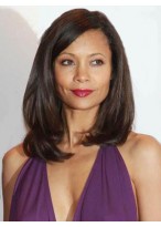 Straight Engaging Lace Front Remy Human Hair Wig 