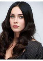 Gorgeous Lace Front Long Wavy Human Hair Wig 