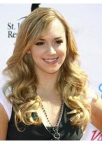 Capless Lovely Wavy Human Hair Wig 