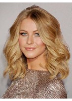 Medium Length Lace Front Human Hair Wig 