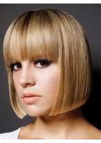 Smart Straight Human Hair Capless Wig 