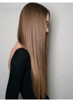 Gorgeous Straight Long Lace Front Human Hair Wig 