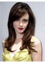 Ravishing Human Hair Straight Capless Wig 