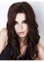 Remy Human Hair Wavy Lace Front Wig 