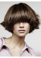Straight Capless Remy Human Hair Wig 