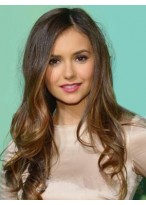 Fantastic Long Wavy Lace Front Human Hair Wig 