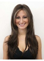 Long Relaxed Look Human Hair Wig 