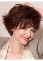 Straight Remy Human Hair Capless Wig 
