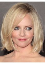 Straight Capless Good-looking Human Hair Wig 