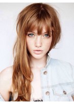 Good-looking Straight Capless Human Hair Wig 