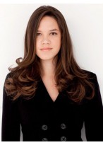 Wavy Lovely Human Hair Lace Front Wig 
