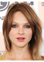 Pretty Human Hair Lace Front Wig 
