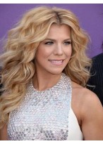 Delectable Human Hair Wavy Lace Front Wig 