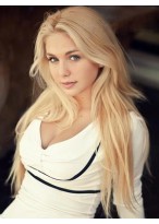 Long Straight Lace Front Human Hair Wig 