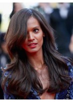 Lovesome Human Hair Wavy Lace Front Wig 