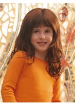 Long Wavy Lace Front Girl's Wig 