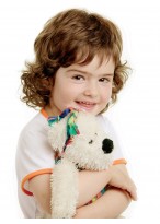 Short Brown 100% Remy Hair Kids Wig 