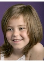 Medium Lace Front Kids Wig 