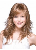 Synthetic Long Wave Lace Wig 