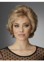 Wavy Short Lace Front Human Hair Wig 