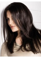 Synthetic Saucy Straight Lace Front Wig 