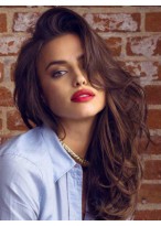 Lace Front Amazing Wavy Human Hair Wig 